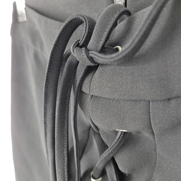 Madewell Womens Black Mini Tie Front Skirt Size 00 - Picture 9 of 11